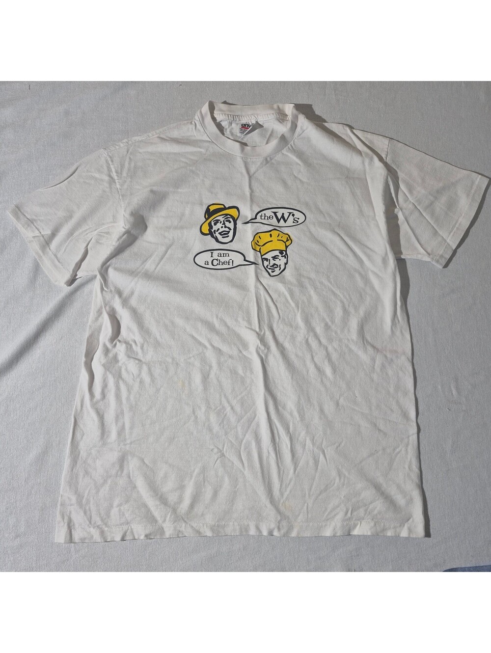 Vintage The W's I am a Chef XL XLarge Christain Band T-shirt